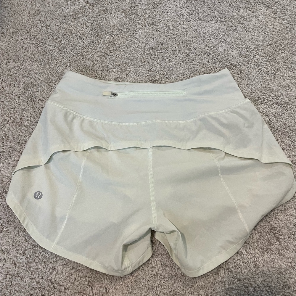 lululemon athletica womens lime green Shorts